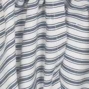 Sawyer Mill Blue Ticking Stripe Balloon Valance 15x60