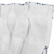 Sawyer Mill Blue Plaid Balloon Valance 15x60