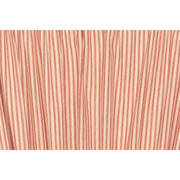 Sawyer Mill Red Ticking Stripe Prairie Long Panel Set of 2 84x36x18