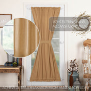 Simple Life Flax Khaki Door Panel 72x40