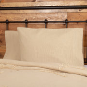 Burlap Vintage Standard Pillow Case Set of 2 21x30