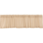 Burlap Vintage Valance 16x72