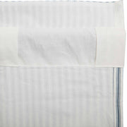 Sawyer Mill Blue Ticking Stripe Valance 16x72