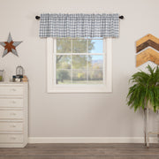 Sawyer Mill Blue Plaid Valance 16x72