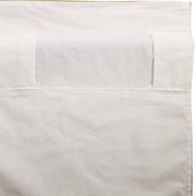 Simple Life Flax Khaki Ruffled Valance 16x60