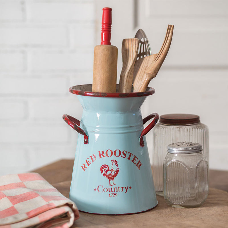 Red Rooster Kitchen Caddy Pitcher