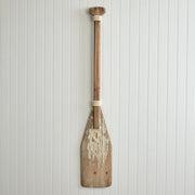 Reclaimed Wood Wall Oar