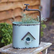 Spigot Birdhouse Planter