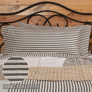 Ashmont Ticking Stripe King Pillow Case Set of 2 21x40