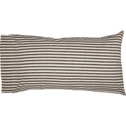 Ashmont Ticking Stripe King Pillow Case Set of 2 21x40