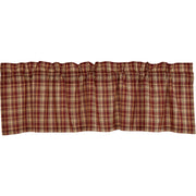 Beckham Plaid Valance 16x60