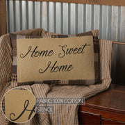 Farmhouse Star Home Sweet Home Pillow 14x22