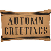 Heritage Farms Autumn Greetings Pillow 14x22