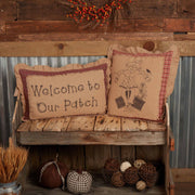 Landon Welcome to Our Patch Pillow 14x22