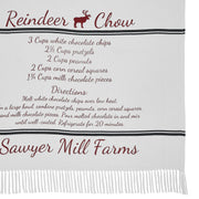 Sawyer Mill Reindeer Chow Woven Throw 50x60