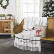 Sawyer Mill Santa Cookies Woven Throw 50x60