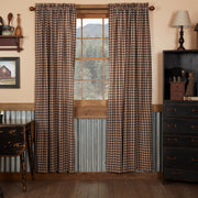 Bingham Star Panel Plaid Set of 2 84x40