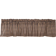 Bingham Star Valance Plaid 16x72