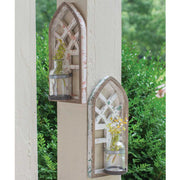 Architectural Arch Wall Vase  (2 Count Assortment)