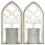 Architectural Arch Wall Planter  (2 Count Assortment)