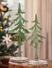 Large Metal Pine Tree