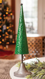 Green Metal Tree
