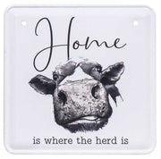 Home is Where the Herd Is Metal Sign