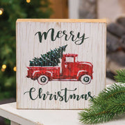 Merry Christmas Vintage Truck Sign