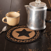 Farmhouse Jute Trivet Stencil Star 8