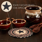 Colonial Star Jute Trivet 8