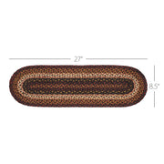 Beckham Jute Stair Tread Oval Latex 8.5x27