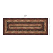 Beckham Jute Rect Runner 13x36