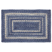 Great Falls Blue Jute Rug Rect w/ Pad 20x30