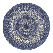 Great Falls Blue Jute Trivet 15