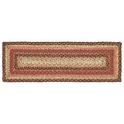 Ginger Spice Jute Stair Tread Rect Latex 8.5x27