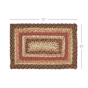 Ginger Spice Jute Rect Placemat 10x15