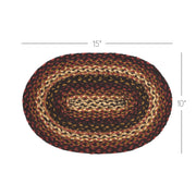 Beckham Jute Oval Placemat 10x15