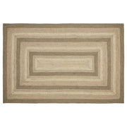 Cobblestone Jute Rug Rect w/ Pad 60x96