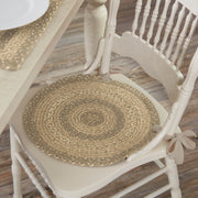 Cobblestone Jute Chair Pad 15 inch Diameter