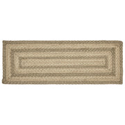 Cobblestone Jute Rect Runner 13x36