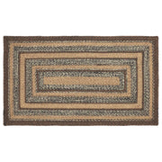 Espresso Jute Rug Rect w/ Pad 27x48