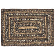 Espresso Jute Rect Placemat 10x15