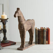 Distressed Horse Statue