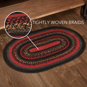 Cumberland Jute Rug Oval w/ Pad 20x30