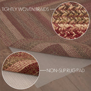 Cider Mill Jute Rug Rect w/ Pad 60x96