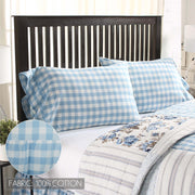 Annie Buffalo Blue Check Standard Pillow Case Set of 2 21x30-4