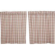 Annie Buffalo Portabella Check Tier Set of 2 L36xW36