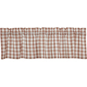 Annie Buffalo Portabella Check Valance 16x60