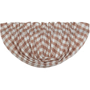 Annie Buffalo Portabella Check Balloon Valance 15x60