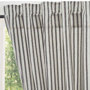 Ashmont Ticking Stripe Panel Set of 2 84x40